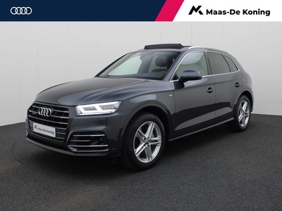 Audi Q5 55 TFSIe/367PK quattro S Line · Panoramadak ·