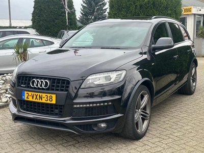 Audi Q7 3.0 TDI 2012 Facelift 2X S-line Grijs Kenteken Pano