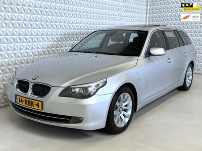 BMW 5-serie Touring 520i Automaat Leder Navigatie (2008)