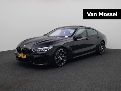 BMW 8-serie Gran Coupé 840i High Executive | Panorama dak | Virtual cockpit | Stuur verwarming | Automaat | Leder | Navigatie | Climate control | Camera | Parkeer sensoren | LMV | Schuifdak | LED |