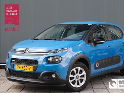 Citroën C3 BWJ 2017 82 Pk 1.2 Feel / NAP / NWE APK / Clima / Navigatie / Cruise control / Parkeersensoren / Elektrisch pakket /