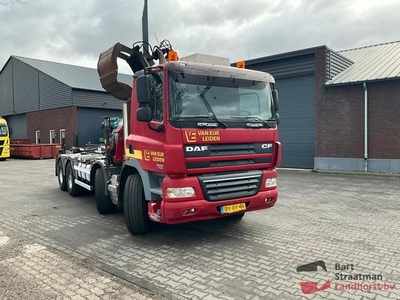 DAF CF 85.410 8x4 Handgeschakeld bladgeveerd met ketting