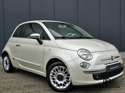 Fiat 500 0.9 TwinAir Turbo Perla|Airco|Blue&Me|Halfleder|Lmv