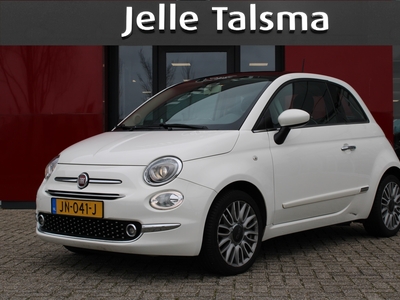 FIAT 500 1.2 Lounge 16'' lmv| Panoramadak| Mistlampen voor| Bluetooth