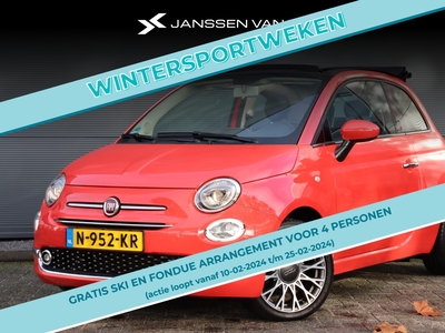 FIAT 500 500C 0.9 TwinAir Lounge | PDC | Airco | Bluetooth |