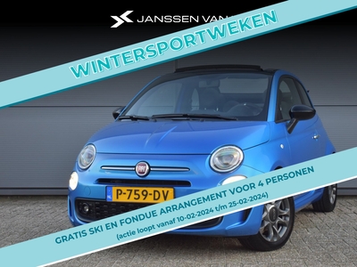 FIAT 500 500C 1.0 Hybrid Sport Navigatie Parkeersensoren Automatische Airconditioning