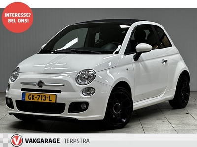 Fiat 500C 0.9 TwinAir Lounge/ Open Dak!/ Zwarte-Hemel/