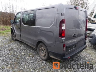 Fiat Talento crashte bestelwagen