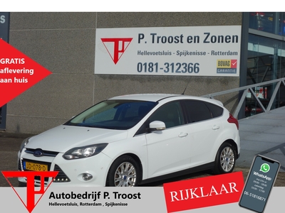 FORD FOCUS 1.0 EcoBoost Titanium CLIMA/P.SENSOREN VOOR & ACHTER/L.M VELGEN/STOELVERW/TREKHAAK/CRUISE CONTROLL/BLEUTOOTH.