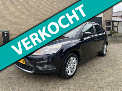 Ford Focus 1.8 Ghia Flexi Fuel 5-drs Leer/Navi/Stoelverw 2008