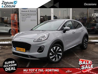 FORD PUMA 1.0 EcoBoost Hybrid Titanium 125PK | Winter Pack | 12-2022 | Parkeersensoren | Navigatie | Cruise Control | Privacy Glass | Airconditioning