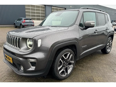 Jeep Renegade 1.3T Automaat Limited Van Grijs kenteken