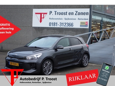 KIA RIO 1.0 TGDI GT-Line NAVIGATIE/CLIMA-AIRCO/PARKEERCAMERA&SENSOREN/CRUISE CONTROL/L.M. GT VELGEN/BLEUTOOTH/STOEL &STUURVERWARMING.