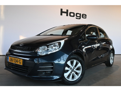 Kia Rio 1.2 CVVT ComfortPlusLine Navigator Airco Cruise control Navigatie 1e Eigenaar Licht metaal Inruil mogelijk