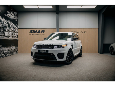 Land Rover Range Rover Sport 5.0 V8 Supercharged SVR | Panoramadak | trekhaak elektrisch uitklapbaar | stuurwiel verwarmd |