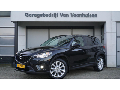 Mazda CX-5 2.0 GT-M 160pk 4WD Leder Bose Afn-Trekhaak Xenon Navi A-Camera 19inch LM *Keurig Nette CX-5* NL auto!