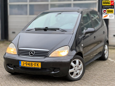 Mercedes-Benz A-klasse 160 Classic Lang|PANO|5DRS|ZWART|BOEKJES|ELEK.RMN|LM VELGEN