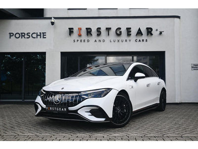 Mercedes-Benz EQE AMG 43 4MATIC *Burmester / 4-Wielbesturing / Luchtvering / Distronic Plus / Pano / HUD / Keyless*