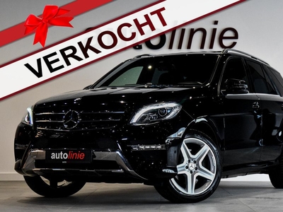 Mercedes-Benz M-klasse ML 350 BlueTEC AMG-Line, Nieuwstaat, Luchtvering, ACC, Pano, Leder, Camera, LED, Dodeh!