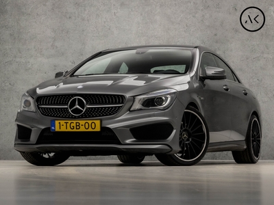 MERCEDES CLA-KLASSE 180 AMG Sport (NAVIGATIE, XENON, STOELVERWARMING, LEDEREN SPORTSTOELEN, PARKEERSENSOREN, CRUISE, NIEUWE APK, NIEUWSTAAT)