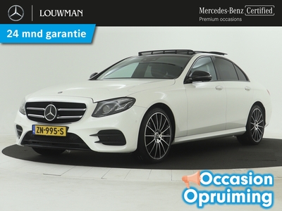 MERCEDES E-KLASSE 350 Premium Plus | Panoramadak | Multispaaks lichtmetalen velgen | Navigatie | Wide screen | | Inclusief 24 maanden MB Certified garantie voor europa |