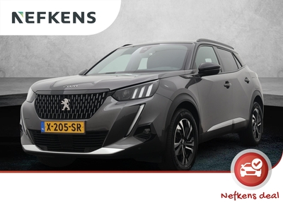 PEUGEOT 2008 SUV GT-Line 130pk | Navigatie via Apple Carplay / Android Auto | Achteruitrijcamera | Climate Control | Full Led koplampen | 3D Cockpit | Stoelverwarming | Parkeersensoren v+a | Cruise Control | Donker getint glas | 17