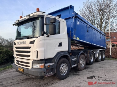 Scania G400 LB10X4/6 HSA met geïsoleerde asfalt kipper