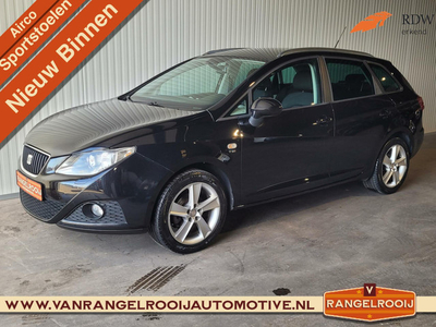 Seat Ibiza ST 1.2 TSI Sport, airco, cruise, stoelverw., pdc, 16 inch, dakrails, regensensor