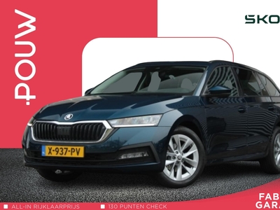 SKODA OCTAVIA Combi 1.0 e-TSI 110pk DSG Business Edition | Trekhaak Wegklapbaar | Travel Pakket | Adaptive Cruise