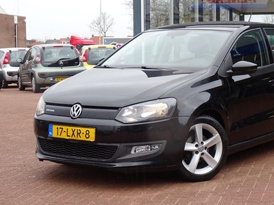 VOLKSWAGEN POLO 1.2 TDI BlueMotion Comfortline | 5deurs | Airco | Elek. Pakket | Zwart | Inruil mogelijk