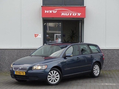 Volvo V50 1.8 Elite Airco Trekhaak 2005 Blauw