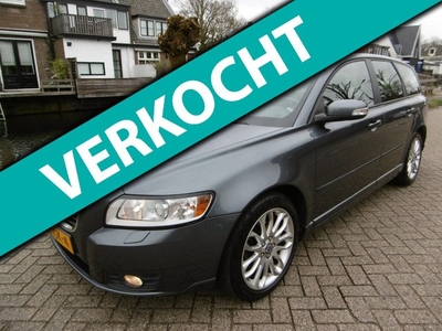 Volvo V50 2.0 Edition II 145pk 1e eig Leder Schuifdak Navi