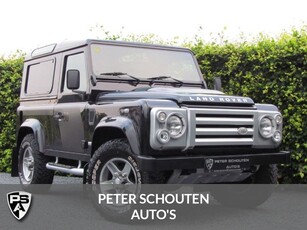 Land-Rover Defender 90 SVX 60th Anniversary 4-Persoons TD4 -Leder Recaro -Airco -Navigatie -LMV **UNIEK**