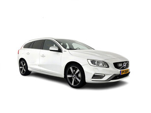 Volvo V60 2.4 D5 Twin Engine R-Design Aut. *LEATHER-MICROFIBRE | XENON | NAVI-FULLMAP | SPORT-SEATS | ADAPTIVE-CRUISE | BLIS | ECC | PDC | TOWBAR | 18