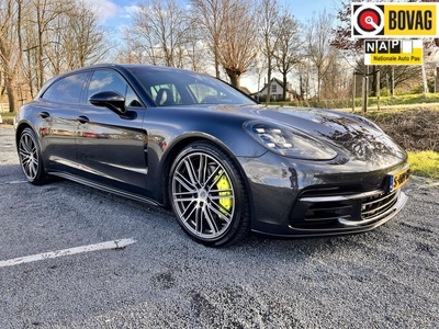 PORSCHE PANAMERA Sport Turismo 2.9 4 E-Hybrid 462pk|Zwart Leder|4x4|Pano-dak|Camera|Carplay|21 inch wielen.|Luchtvering|BTW auto|1ste eigenaar Panamera Sport Turismo 2.9 4 E-Hybrid 462pk|Zwart Leder|4x4|Pano-dak|Camera|Carplay|21 inch wielen.|Luchtvering|BTW auto|1ste ...