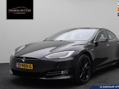 Tesla Model S 75D Base 2018 | INCL. BTW |Panoramadak | Lederen Bekleding | Cruise Control | LED | Luchtvering | Stoel & Stuur Verwarming | Achteruitrij Camera | NAP | 1e Eigenaar