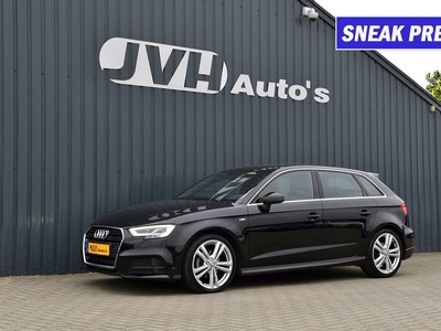 Audi A3 Sportback 30 (1.0) TFSi 116pk AUT/S-Tronic (2x)S-Line 03-2018 | 1/2Leder | Full-LED | Navi