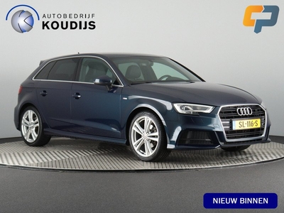 Audi A3 Sportback TFSI Sport S Line Edition (NL-Auto / Volledig S-line / 18 Inch / Climate / Cruise / Led / Navi / PDC)