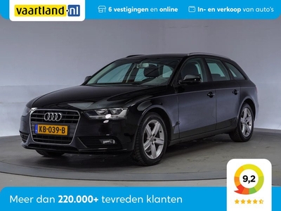 Audi A4 AVANT 1.8 TFSI Advance [ Armsteun Navigatie Stoelverwarming ]