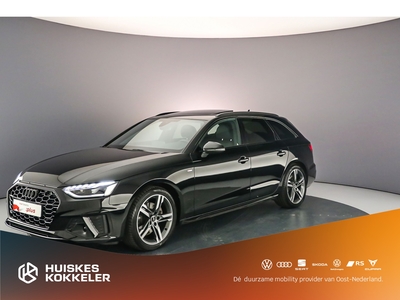 AUDI A4 Avant S Edition 35 TFSI 150pk | Panodak | Tour Pack | Audi Sound | Grootlichtassist | Achteruitrijcamera | Optiek Zwart | 18 inch |