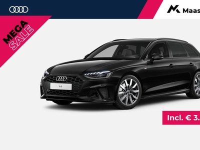 Audi A4 Avant S edition Competition 35 TFSI 110 kW / 150 pk | Achteruitrijcamera | Assistentiepakket tour | Stoelverwarming | · MEGA Sale