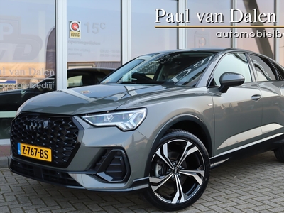 AUDI Q3 Sportback 35TFSI 150PK BLACK E.D. Virtual Cockpit | 20 Inch Lm | Verwarmde Sportstoelen | Adapt.Cruise | Lane Assist | Led | Apple Carplay | Clima |