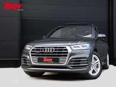 Audi Q5 2.0 TFSI 252PK quattro Sport 3x S-Line LUCHTVERING/PANODAK/TREKHAAK/B&O/CARPLAY/LEER