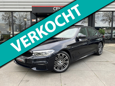 BMW 5-serie 520i High Exe M-sport 184PK|Schuifdak|Harman&Kardon|Memory|Camera|Leder|NL-Auto