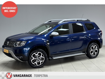 DACIA DUSTER 1.6 SCe Prestige LPG/ Trekhaak/ Apple + Android/ DAB+/ Keyless-GO/ Dode-Hoek Detec./ Stoelverw./ LEDER/ 17'' LMV/ Side-Steps/ Extra getint glas/ LED Dagrijverl.