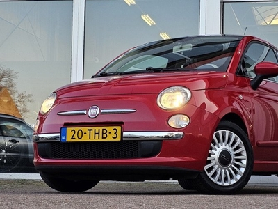 Fiat 500 0.9 TwinAir Lounge 1e Eigenaar Clima Panoramadak Mooi!