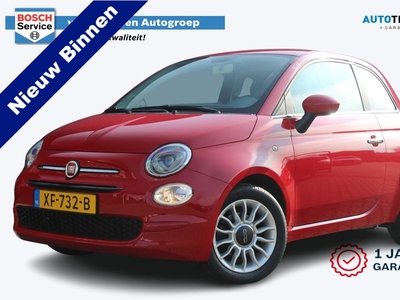 Fiat 500 0.9 TwinAir Turbo Popstar | Incl 1 jaar garantie | Airco | Lichtmetalen velgen | Elektrische ramen | Start & Stop systeem | Stuurbediening | Origineel Nederlandse auto | Onderhoudsboekjes aanwezig | 1e eigenaar ! |