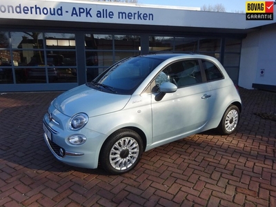 Fiat 500 1.0 Hybrid Dolcevita Ice Blue metallic/