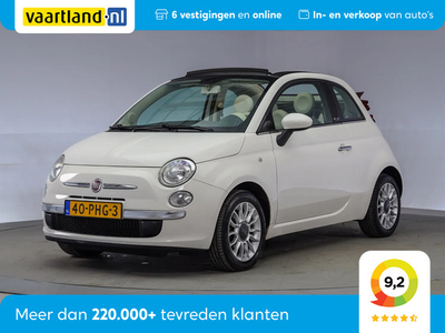 Fiat 500 1.2 Lounge [ Airco Lichtmetaal Half Leder ]