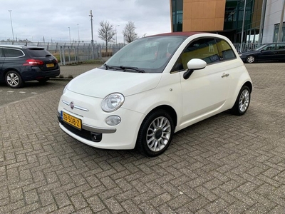 Fiat 500 C 1.2 Lounge Cabrio 2012 Airco Navi